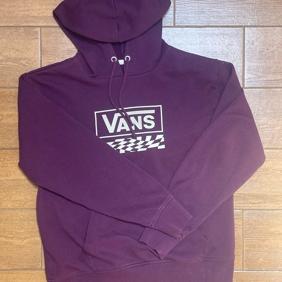 Vans Purple Sweatshirt Hoodie Classic Design - Picture 3 of 4